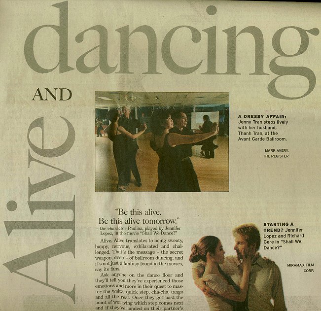 Ballroom Dancing with JLo and Richard Gere